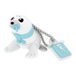 3126170113979-EMTEC Animalitos Marine Range M334 Baby Seal - clé USB - 8 Go-Angle droit-0
