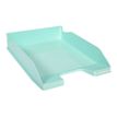 0404000100522-Exacompta Combo Midi - 4 Corbeilles à courrier - couleurs pastels glossy-Angle gauche-7