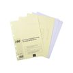3157401001512-Exacompta - 5 Recharges pour reliure juridique 4 ou 6 anneaux - 100 feuillets A4 foliotés-Avant-3