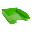 9002493110939-Exacompta COMBO Glossy - 6 Corbeilles à courrier vert pomme-Angle gauche-1