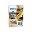 Epson 16XL Stylo Plume - cyan - cartouche d'encre originale
