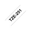 4977766685412-Brother TZe251 - Ruban d'étiquettes auto-adhésives - 1 rouleau (24 mm x 8 m) - fond blanc é-P_22251_8-4