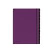 Pagna Office Trend - Trieur polypro à fenêtres 12 positions - violet