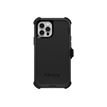 0840104215685-OtterBox Defender Series - coque de protection pour iPhone 12, 12Pro - noir-Avant-2