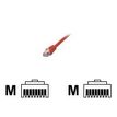MCL Samar - câble réseau RJ45 CAT 5E F/UTP - 1 m - rouge