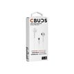 3303170105160-T'nB C-BUDS - Kit main libre - Ecouteurs filaire avec micro - intra-auriculaire - blanc-Angle gauche-6