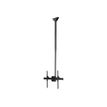 0065030865470-StarTech.com - Support plafond inclinable pour écran 32"-75" - noir-Angle droit-0