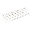 Fellowes - 100 anneaux de reliure en plastique - 16 mm - jusqu'à 120 feuilles - blanc