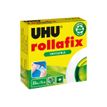 UHU rollafix - 12 Rubans adhésifs invisibles - 19 mm x 33 m