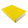 3130632026493-Exacompta - 10 Chemises extensibles à sangle - jaune-Angle gauche-1