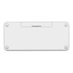5099206089051-Logitech K380 - clavier minimaliste sans fil - blanc -Gros plan-6