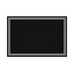 3462620098077-Bequet Ardoisine - 10 Pancartes noires - 24 x 16 cm - double face-Avant-0