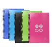 3130631187294-Eaxcompta Iderama - 5 Répertoires à spirale - 22 x 16 cm - 138 pages - couleurs assorties-Avant-5