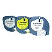 5411313912402-Dymo LetraTAG - Ruban d'étiquettes auto-adhésives - 3 rouleaux métalique, papier et plastique (12 mm x 4 m) - fond jaun-P_91240_4-1