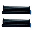 3584770800178-Ruban transfert thermique compatible Philips PFA321 - Pack de 2 - noir - Lama 9156  -Avant-0