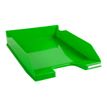 0007470135331-Exacompta COMBO Glossy - Corbeille à courrier vert pomme-Angle gauche-1
