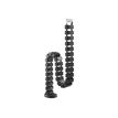 3303170105399-T'nB Ergonomic - Guide câble articulé avec base en métal - noir-Angle droit-0