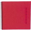 3130630169253-Exacompta Design - Album photo à spîrales 32 x 32 cm - rouge--0