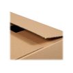 0404000087243-Carton caisse américaine - 20 cm x 14 cm x 14 cm - simple cannelure - Antalis-Angle gauche-1