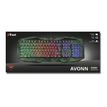 8713439234138-Trust GXT 830 RW-C Avonn - clavier gamer filaire - Azerty - rétroéclairé - camouflage -Avant-4