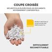 0043859797158-Fellowes Powershred LX70 - destructeur de documents coupe croisée - 11 feuilles - Corbeille 18 litres --4