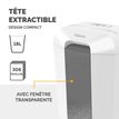 0043859797158-Fellowes Powershred LX70 - destructeur de documents coupe croisée - 11 feuilles - Corbeille 18 litres --5