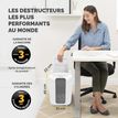 0043859797158-Fellowes Powershred LX70 - destructeur de documents coupe croisée - 11 feuilles - Corbeille 18 litres --6