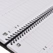 3147280124532-Agenda organiseur spiralé Oxford Voyage - 1 semaine sur 2 pages - 15 x 21 cm - noir - Hamelin--3