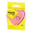 10310328-Post-it - Bloc cube forme coeur - 3 couleurs assorties - 225 feuilles--0