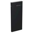 3147281102010-Lecas Comptoir Long Travers - Agenda 1 jour par page - 14 x 35 cm - noir--0