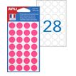 3270241118483-Apli Agipa - 168 Pastilles adhésives - rose - diamètre 15 mm - réf 111848--0