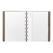 5015142283902-Filofax Saffiano - Carnet de notes à spirale A5 - taupe-Avant-3