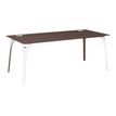 3483600647320-Bureau XENON - 190 cm - Pieds métal - Chêne royal-Angle gauche-0