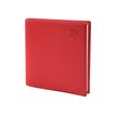 Agenda Equology - 1 semaine sur 2 pages - 16 x 16 cm - rouge - Quo Vadis