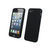Muvit miniGel Glossy - Coque de protection pour iPhone 5, 5s - noir
