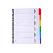 3130630043065-Exacompta Nature Future - Intercalaire 6 positions - A4 Maxi - carte blanche-Avant-3