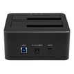 0404051396288-StarTech.com - Dual-Bay USB 3.0 to SATA Hard Drive Docking Station - station d'accueil HDD - SATA -Avant-1