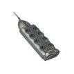 3700085612736-INFOSEC S8 LAN TV - Multiprise parafoudre 8 prises - parasurtenseur 2500 W-Image du produit-0