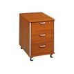 3483601402331-Gautier office MAMBO - Caisson de bureau - mobile - 3 tiroirs - gris. bois poirier-P_140233_1-0