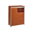 3483601402706-Gautier office MAMBO - Caisson - Rangement bas - 2 tiroirs - poirier ambré-P_140270_1-0