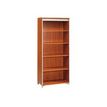 3483601403208-Gautier office MAMBO - Bibliothèque - 4 étagères - 80x46x187 cm - gris. bois poirier-P_140320_1-0