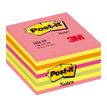 Cube Post-it Couleurs Energie Intense - 76 x 76 mm