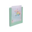 3130630517795-Exacompta Kréacover Pastel - Classeur à anneaux personnalisable - Dos 40 mm - A4 - pour 275 feuilles - disponib-Angle gauche-3