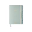 Oberthur Marquise - Carnet de notes souple A5 - 192 pages - ligné - vert d'eau