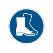 4005546983479-Durable - Pictogramme adhésif sol - port des chaussures de sécurité obligatoire-Avant-0