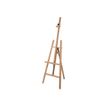 Promocome - Chevalet de présentation en bois - hauteur et inclinaison réglable - 60 x 153 cm
