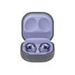 8806092087217-Samsung Leather Cover EF-VR180 - étui en cuir pour Galaxy Buds Live, Buds Pro - gris-Avant-1