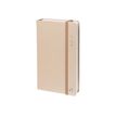 3371010465163-Quo Vadis Pastel - Carnet d'adresses répertoire de poche - 8,8 x 17 cm - café-Angle droit-1