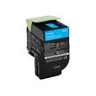 734646475556-Lexmark 802C- cyan - cartouche laser d'origine-Angle gauche-1