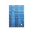 Clairefontaine - Cahier broché A4 (21x29,7 cm) - 192 pages - petits carreaux (5x5 mm) - bleu